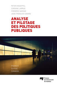 Analyse et pilotage des politiques publiques