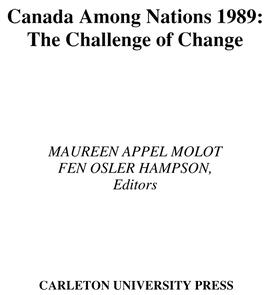 Canada Among Nations, 1989