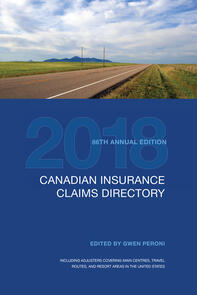 Canadian Insurance Claims Directory 2018
