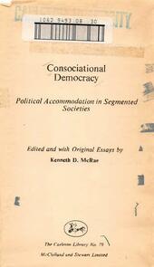 Consociational Democracy