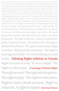 Debating Rights Inflation in Canada