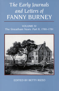 Early Journals and Letters of Fanny Burney, Volume 4