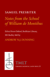 Notes from the School of William de Montibus