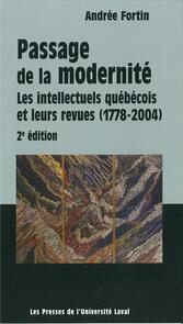 Passage de la modernité: intellectuels québécois