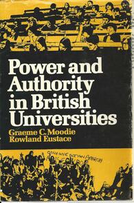 Power and Authority in British Universities