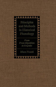 Principles and Methods in Historical Phonology