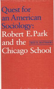 Quest for an American Sociology