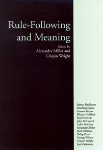Rule-Following and Meaning