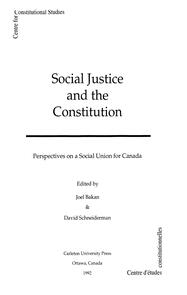 Social Justice and the Constitution
