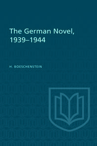 The German Novel, 1939-1944