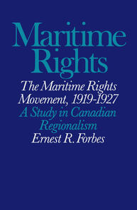 The Maritime Rights Movement, 1919-1927