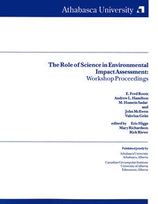 The Role of Science in Environmental Impacts Assessment