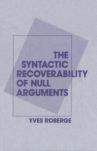 The Syntactic Recoverability of Null Arguments