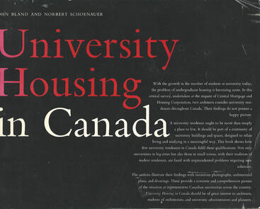 University Housing in Canada