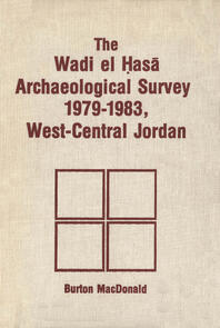 Wadi el Hasa Archaeological Survey 1979-1931, West-Central Jordan